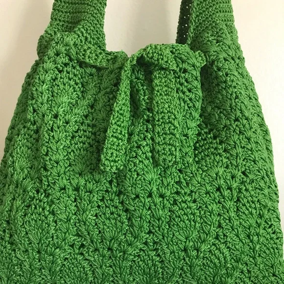 The Sak bright green tote. - Picture 2 of 3